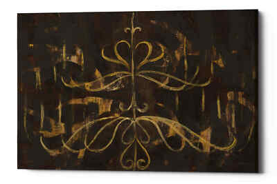 Epic Graffiti 'Romantic Lines' by Albena Hristova, Giclee Canvas Wall Art