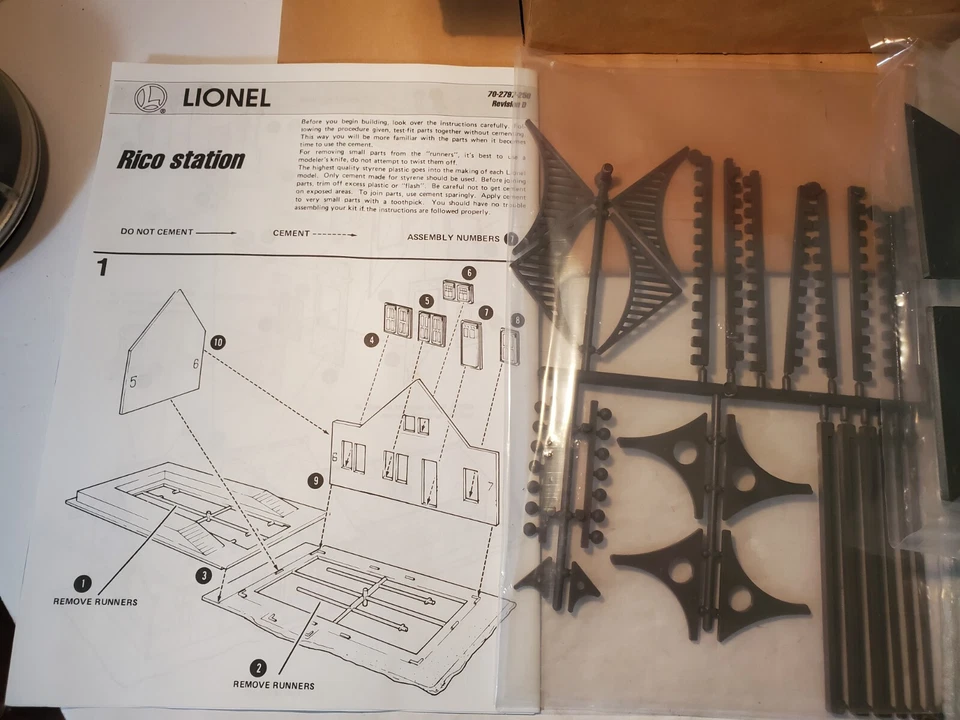 Lionel RICO Station 825K 6-62709 NIB - Image 2 of 4