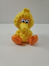 Sesame Street Big Bird Vintage Playskool Baby Squeak 80s Toy