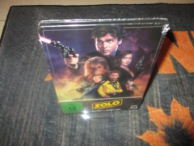 Solo: A Star Wars Story - Steelbook (Blu-Ray) (Alden Ehrenreich) NEU !!!