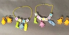 Little Girl's Best Friends Bracelets Earrings Set for 2 Girls