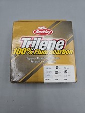 NEW Berkley Trilene 100 Fluorocarbon 20 lb Fishing Line 200 yd Clear