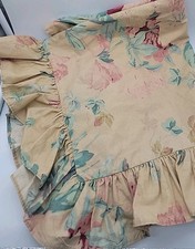 RALPH LAUREN ELSA GRASSLANDS Ruffled STANDARD Pillow Sham Floral