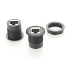 2 Stück Ethernet-Koppler Buchse auf Buchse, 1000 Mbit/S RJ45 Inline-Koppler8889