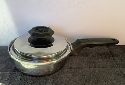Kitchen Craft West Bend Stainless Steel 1qt Saucepan Sauce Lid USA Cookware Pan