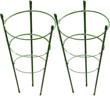 Small Plant Support Cage, 2 pcs, 17.7" H,  support plants indoor or outdoor