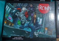 NECA TNMT  The Last Ronin  Casey Marie with Motorcycle NEW