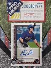 2025 Topps Pro Debut~#109⭐SAM ANTONACCI⭐*Debut RC《AUTO》CannonBallers/WHITE SOX