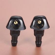 2×Front Windshield Wiper Water Spray Jet Nozzles For Honda CR-V MK3 2006-2011