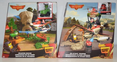 Planes 2 Disney Pixar Spielset WILDFIRE RESCUE & AIR ATTACK TRAINING