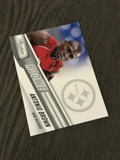 2010 Playoff Prestige #207 ANTONIO BROWN Pittsburgh Steelers Rookie Card RC