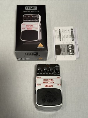Behringer FX600 Digital Multi-FX Effect Pedal