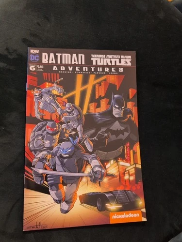 BATMAN TEENAGE MUTANT NINJA TURTLES ADVENTURES #6 NICKELODEON VARIANT 1