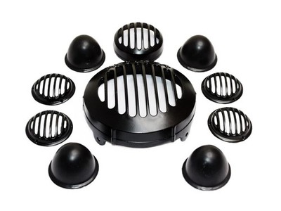 Royal Enfield Classic Reborn 350 Scheinwerfer Grill Set Standard 350 Reborn