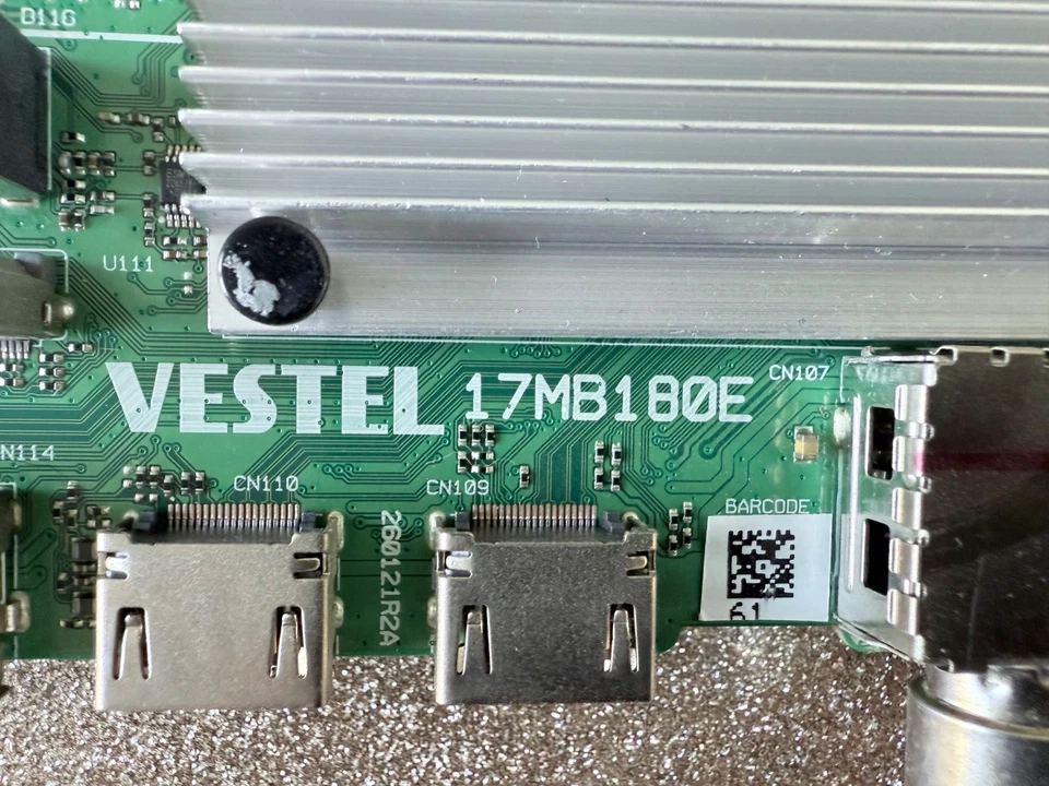 MAIN AV BOARD FOR JVC LT-75CF810 75" TV 17MB180E 23734409,  Mother Board - Image 2 of 4