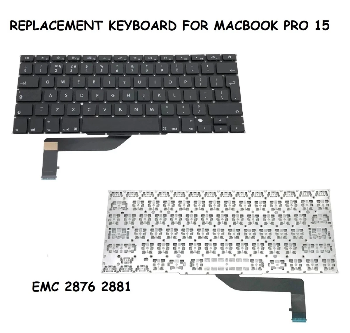 MacBook Pro Retina 15” UK Keyboard 1T Macbook Pro 15 Keyboard Replacement for sale | eBay