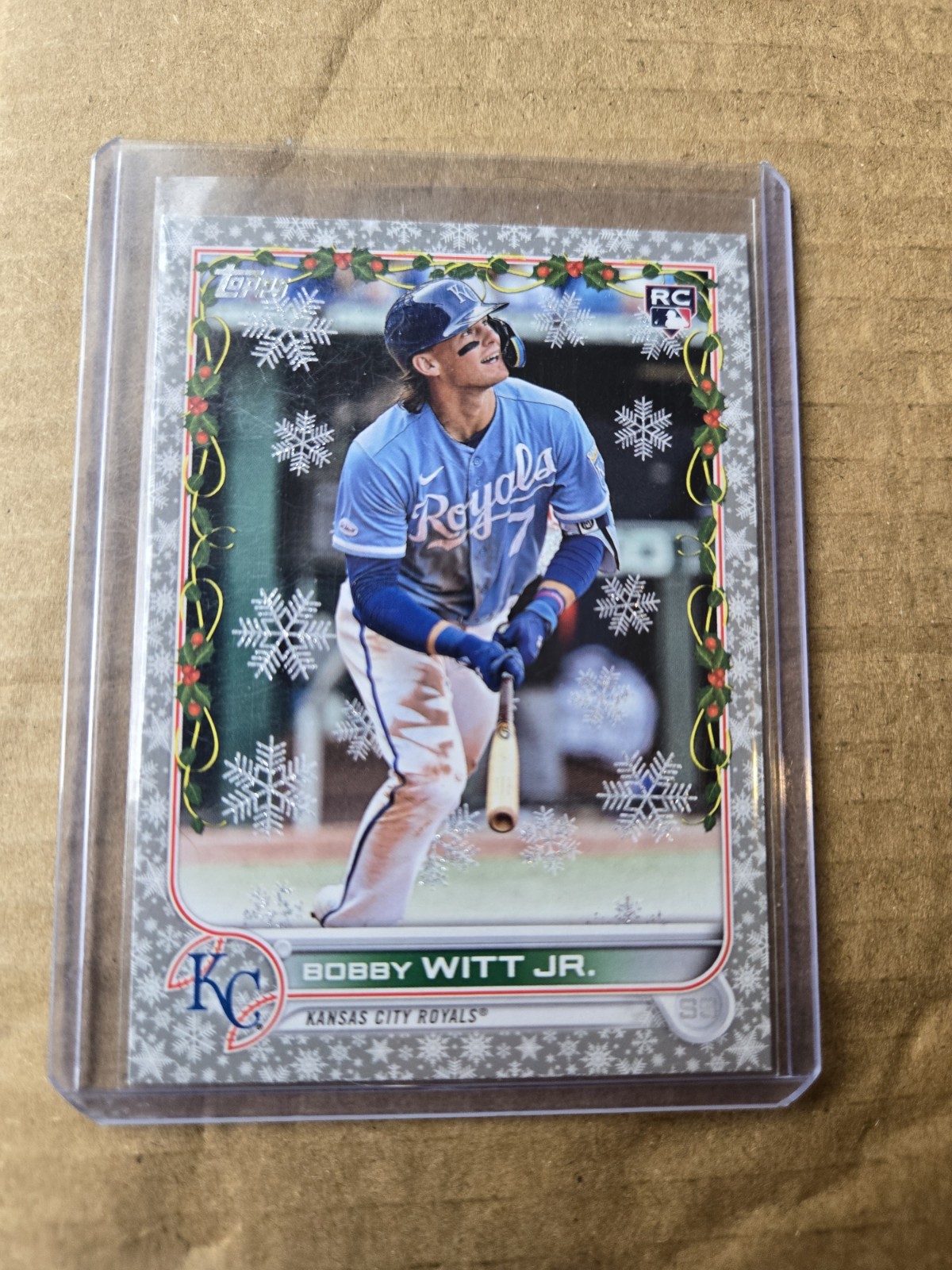 2022 Topps Holiday - Bobby Witt Jr. #HW150 Metallic (RC)