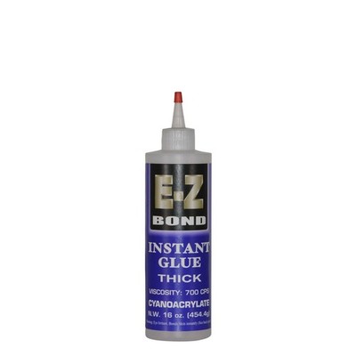 E-Z Bond 16 oz Professional Grade Instant Glue, Thick Cyanoacrylate 700 cps