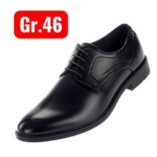 Herren Business Schnürer Gr. 46 Halbschuhe Anzug Schuhe Abendschuhe Hochzeit