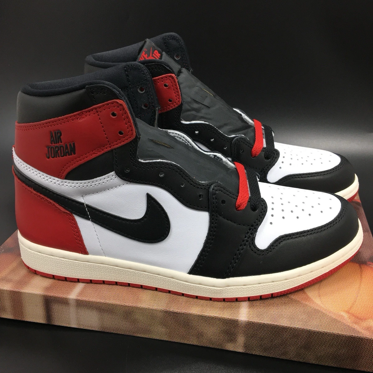 Jordan 1 Retro OG High Black Toe Reimagined | eBay