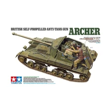 TAMIYA WWII Tank Model 1/35 British Anti Tank Gun Archer SW (New)