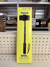 onn. Wireless Selfie Stick with Smartphone Cradle, GoPro Mount and Bluetooth
