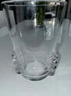 Large Steuben Art Glass Vase Pinch Scroll Urn for Flowers Signed Art Deco Modern
