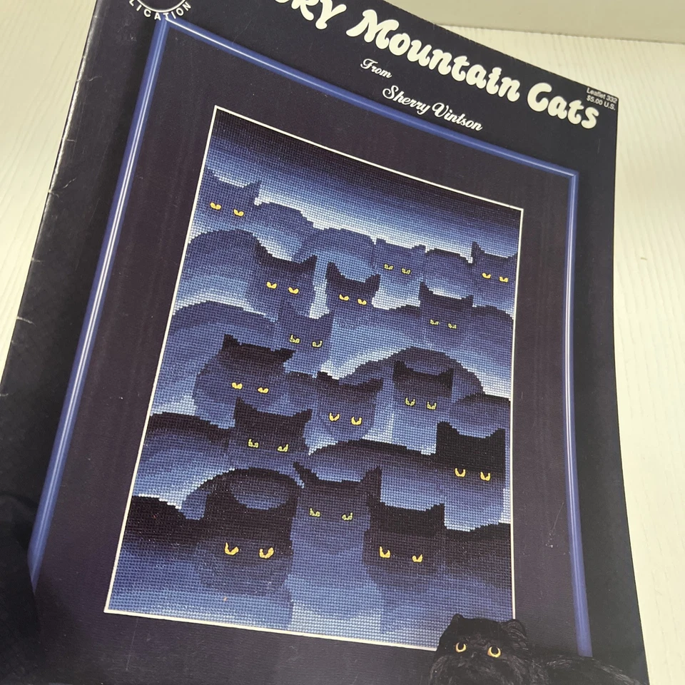 Pegasus Publication Counted Cross Stitch Pattern SMOKY MOUNTAIN CATS - Image 3 of 4