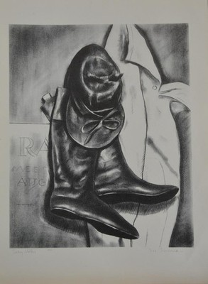 Vintage Art Print Lee Townsend Jockey Clothes 1939 Print Wall Art Décor