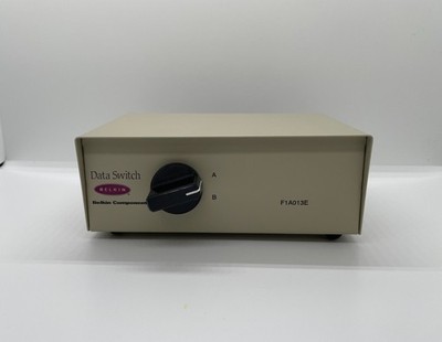 Belkin  Rotary Data (F1A013E) 2-Ports External Switch Untested