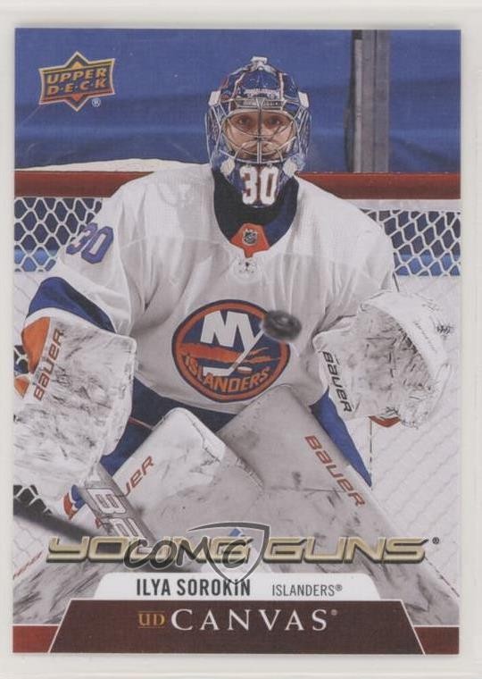 2020-21 Upper Deck UD Canvas Young Guns Ilya Sorokin #C212 Rookie RC