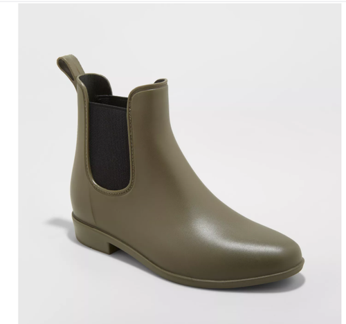 Chelsea Rain Boots - GREEN SIZE 11 | eBay