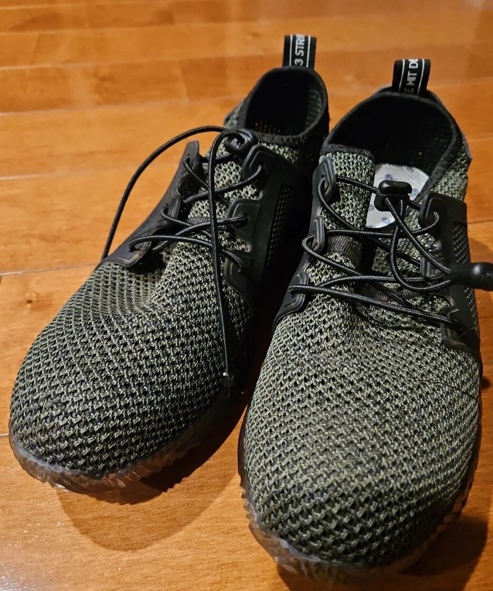 ADIDAS Die Weltmarke Mit Den 3 Stripes Green Shoes Steel Toe Sz 10.5 Near  Mint! | eBay