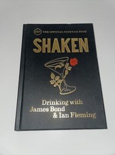 Shaken Drinking With James Bond and Ian Fleming 1st Edition Book 2018 Gift Idea