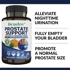 Prostate Support - Saw Palmetto - Reduce Frequent Urination, Stamina supplement
