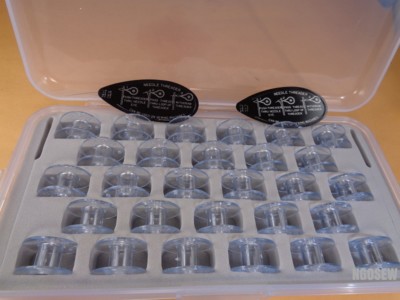 Box Of 28 Bobbins for Husqvarna Viking Huskystar 207 219 E10 E20 C10 C20 7061NX
