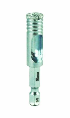 M. K. Morse  DGM06C Diamond Grit Hole Saw with Attached Arbor, 3/8-Inch