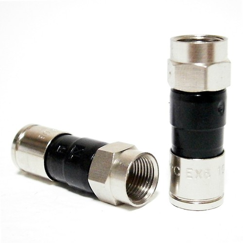 25 Pieces RG6 Coaxial Cable Ends Belden PPC EX6XLPLUS Compression