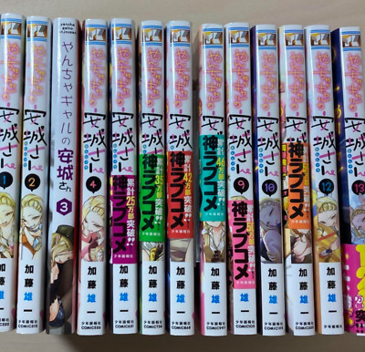 Yancha yankee Gal no Anjou san 1 to 13 japanese manga book set comic