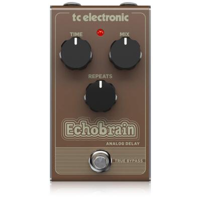 TC Electronic ECHOBRAIN ANALOG DELAY Vintage-Style Delay Pedal From Japan