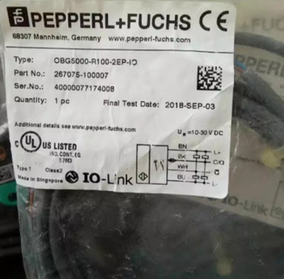 NEW PEPPERL+FUCHS Sensor OBG5000-R100-2EP-IO