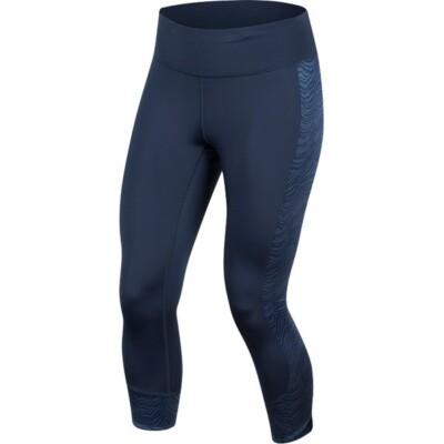 Pearl Izumi Damen Studio Spin 3/4 Tight - Small - Navy/Navy Phyllite 345-R7