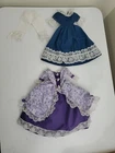 Vintage Barbie Doll Clone Colonial Dresses and Bloomers Lot