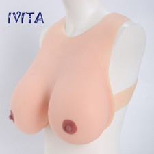 4100g Crossdresser Silicone Breast Forms Boobs Transvestite Bra Fillers Breasts