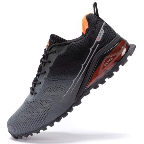 Kricely Men's Trail Running Shoes Fashion Hiking Sneakers for Men Size 7.5