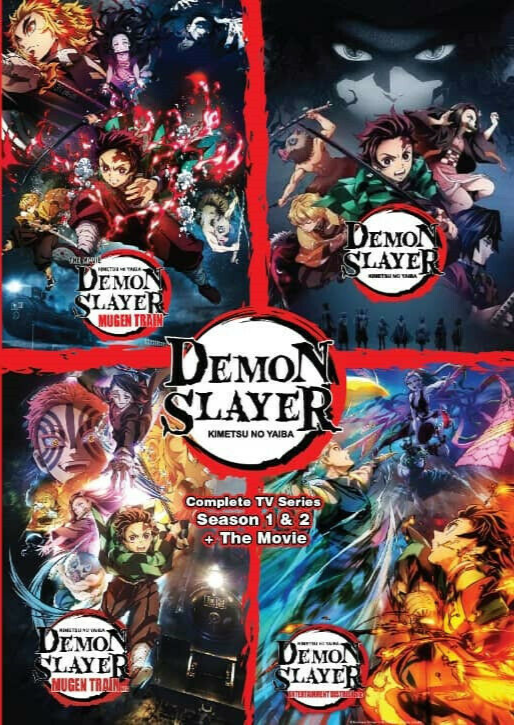 Demon Slayer: Kimetsu no Yaiba (Season 2 + 2 Movie) ~ English Dubbed  Version ~