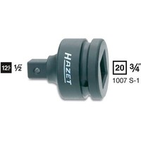 Hazet Kraft-Schlagschrauber-Adapter 1007S-1, SteckschlüSsel- Adapter, Schwarz