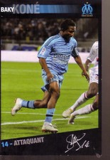 Baky KONE CARTE POSTALE POSTCARD OM MARSEILLE 2010