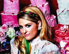 Meghan Trainor Autographed 8x10 Photo (Reproduction) 1 