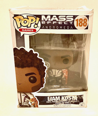 FUNKO POP! Games Mass Effect Andromeda #188 LIAM KOSTA Vinyl Figure